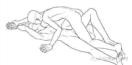 怎么画动漫人物接吻，怎么画动漫人物接吻视频（多角度接吻的姿势绘画参考）