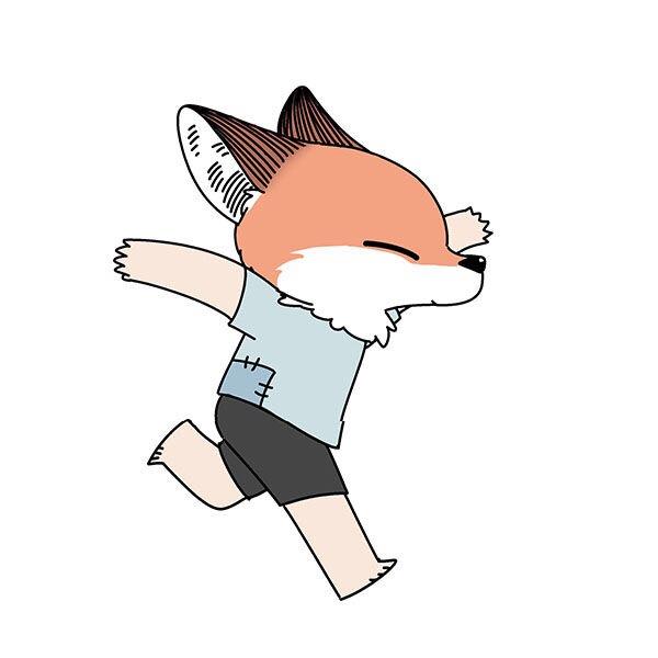 江七.废柴狐阿桔壁纸，废材狐阿桔壁纸（废柴狐阿桔漫画图片）