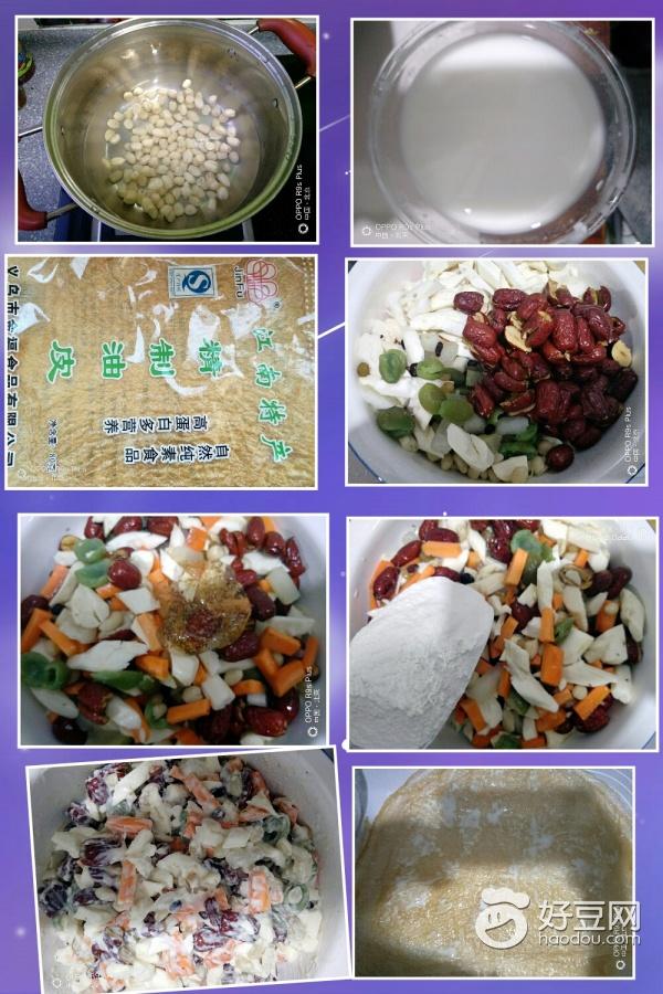 回民糖卷果制作方法，清真美食“糖卷果”