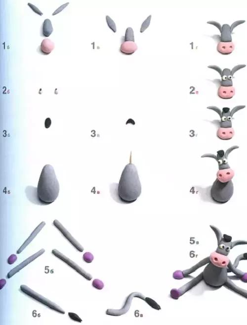 橡皮泥手工制作大全简单又漂亮，橡皮泥手工制作图片（20种简易橡皮泥创意）