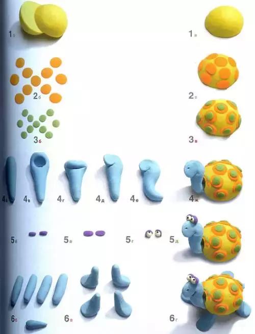 橡皮泥手工制作图片,泡泡泥手工作品图片简单(20种简易橡皮泥创意)