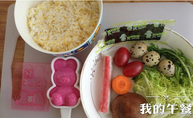 兔兔饭团。，是团兔子系列（给孩子做的“龟兔赛跑饭团”图片）