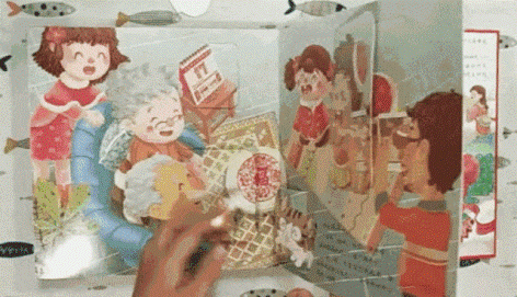 除夕绘本故事配图，团圆绘本故事（里面有这代孩子不该忘却的民俗记忆）