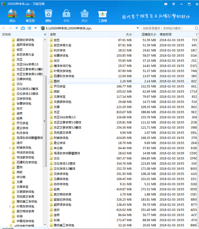 汉字大全20000个字，汉字大全（史上最强字体集合多达20000种）