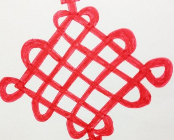 求中国结简笔画的画法！，中国结简笔画教程（简笔画分解教程即将上线）