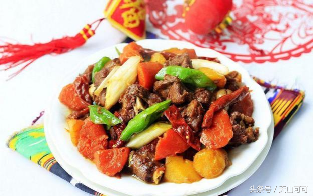 红萝卜羊肉的正宗做法，这才是胡萝卜和羊肉最绝的做法
