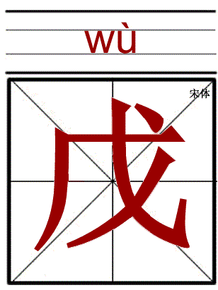 戎怎么读组词，“戍、戊、戌、戎”这些相似字