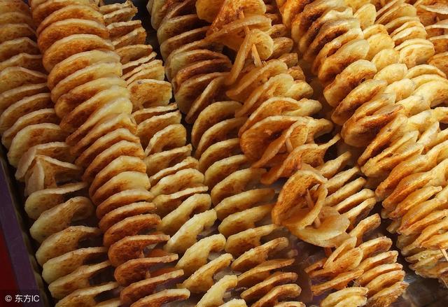 如何使炸过的旋风土豆不会软，土豆怎么越炸越软（土豆届的新宠-旋风黄金塔）