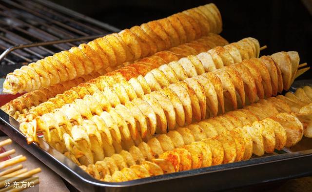如何使炸过的旋风土豆不会软，土豆怎么越炸越软（土豆届的新宠-旋风黄金塔）