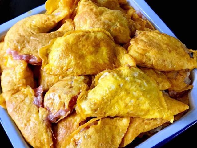 红烧蛋饺怎么做，团圆年夜饭之红烧蛋饺
