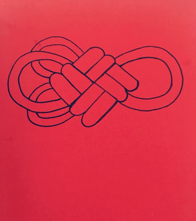 中国结简笔画，中国结简笔画法（简单又漂亮中国结画法图解）