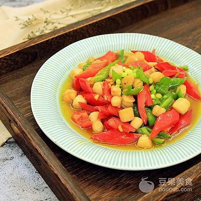 扇贝丁的做法大全，扇贝丁的做法大全家常（彩椒扇贝丁的做法）