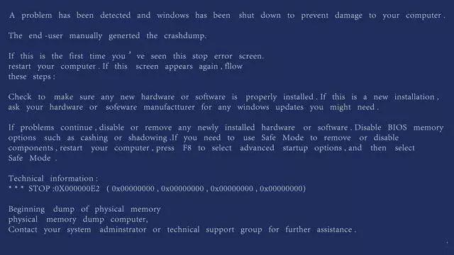 1221种最全电脑蓝屏代码含义，Win7电脑蓝屏最全攻略｜艾薇百科