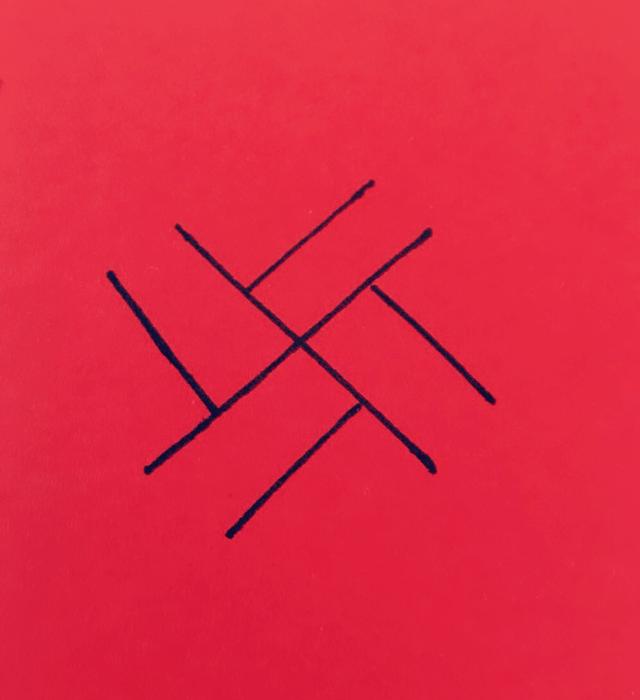 中国结简笔画，中国结简笔画法（简单又漂亮中国结画法图解）