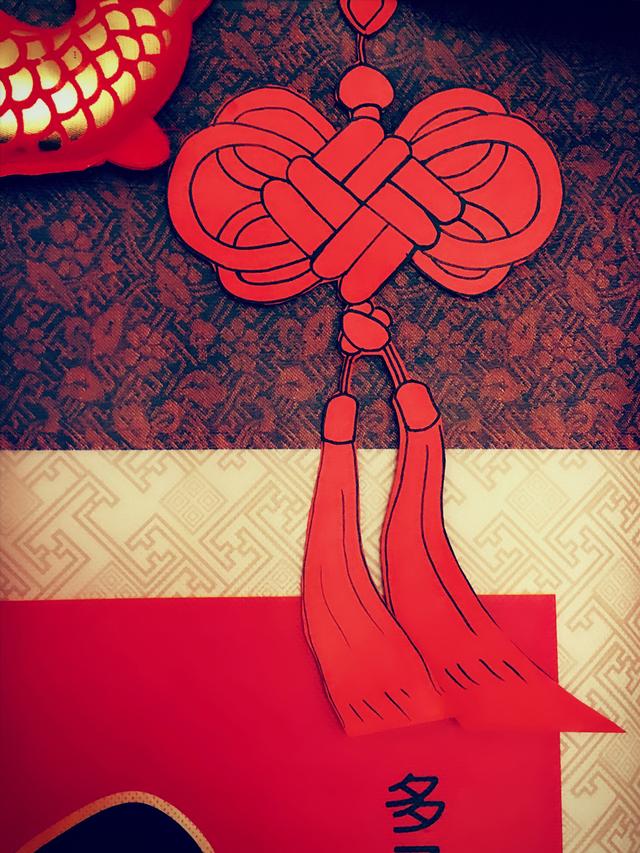 中国结简笔画，中国结简笔画法（简单又漂亮中国结画法图解）