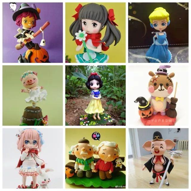 制作手办的各种粘土介绍，粘土手办怎么做（粘土手工材料到底怎么分类）