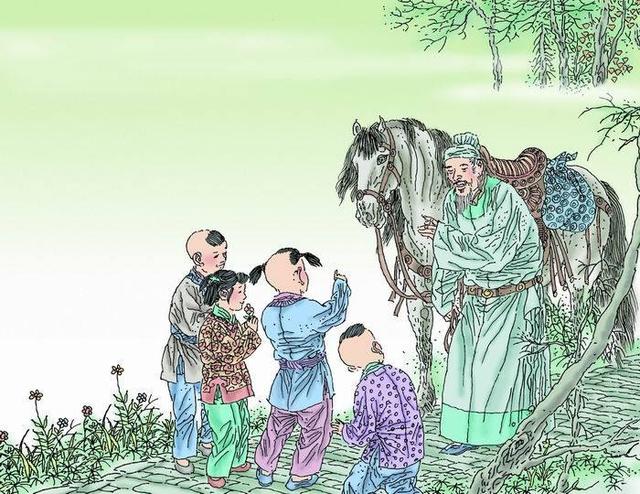 他的咏柳诗堪称一绝，年老回乡又写下流传千古的诗篇