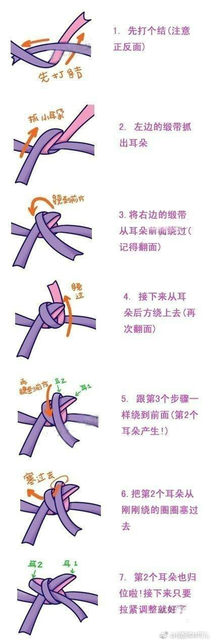 蝴蝶结怎么系好看，怎样系漂亮的蝴蝶结（九种蝴蝶结的系法，少女心泛滥）