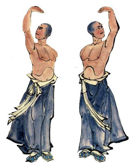 少林易经经，少林易筋经十二式教学视频（少林嫡传十二式易筋经<附）