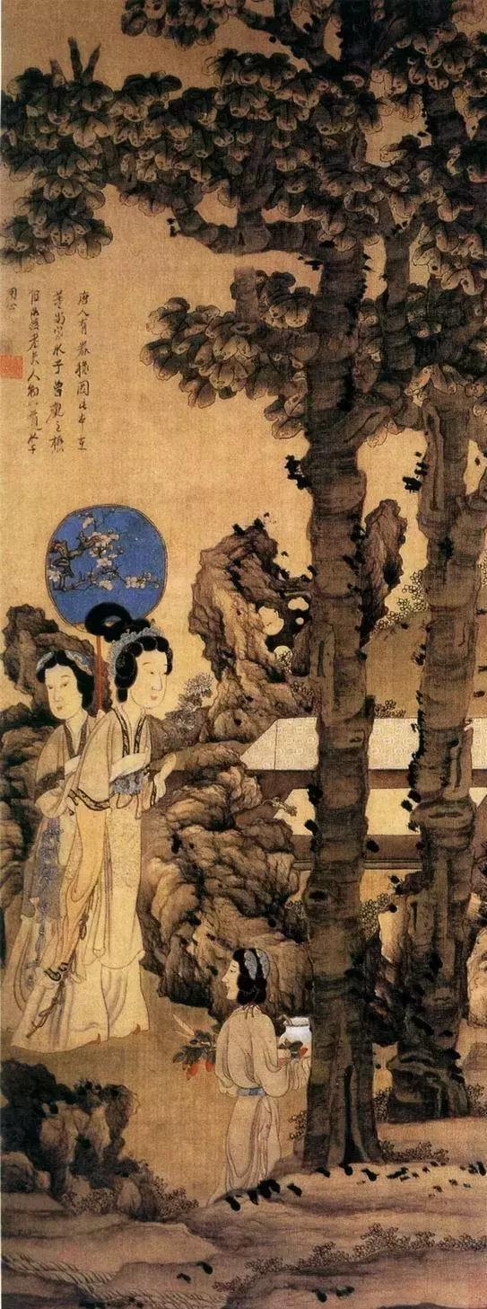 世界名画人物图片，世界名画人物图片大全 作品（藏在世界各地的中国古代仕女图）