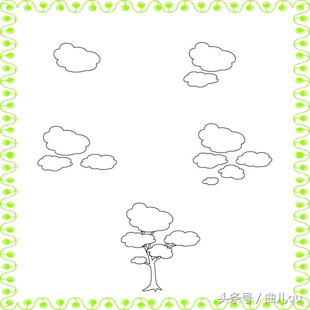 12种树的画法，12种树的画法夏天的树（植树节手抄报素材）