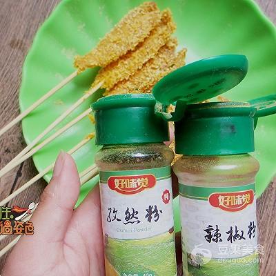 油炸肉串儿怎么做，黄金肉串的做法