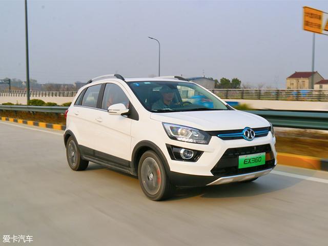 北汽ex360最高时速是多少，北汽新能源EX360正式上市