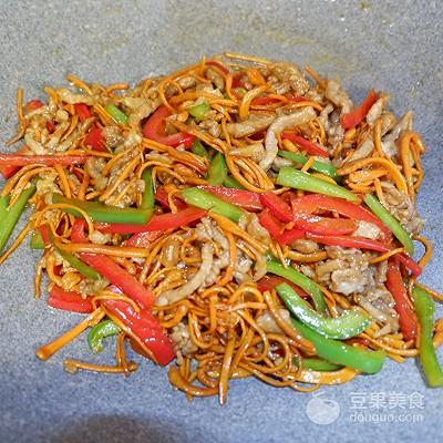 虫草花怎么做最好吃，小炒虫草花的做法