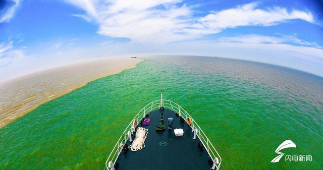 黄河入海口在哪里，黄河入海口在什么地方（东营黄河入海口再现“蓝黄交界”景观）