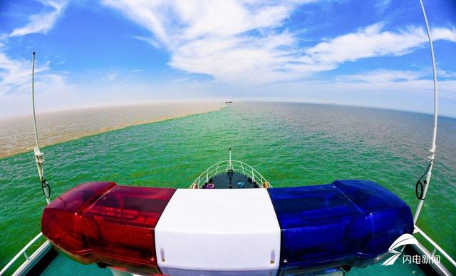黄河入海口在哪里，黄河入海口在什么地方（东营黄河入海口再现“蓝黄交界”景观）