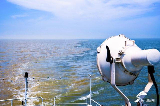 黄河入海口在哪里，黄河入海口在什么地方（东营黄河入海口再现“蓝黄交界”景观）