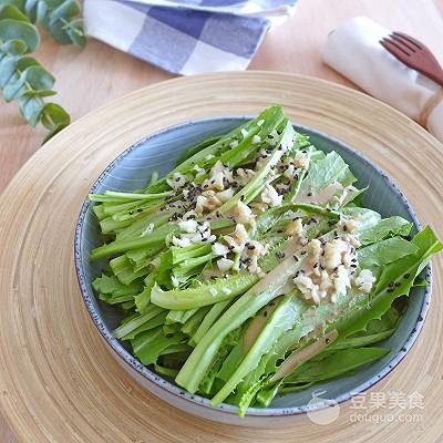 麻酱油麦菜的做法，麻酱油麦菜的做法