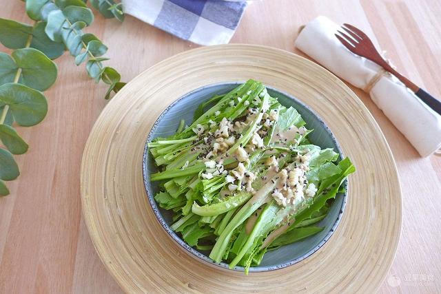 麻酱油麦菜的做法，麻酱油麦菜的做法