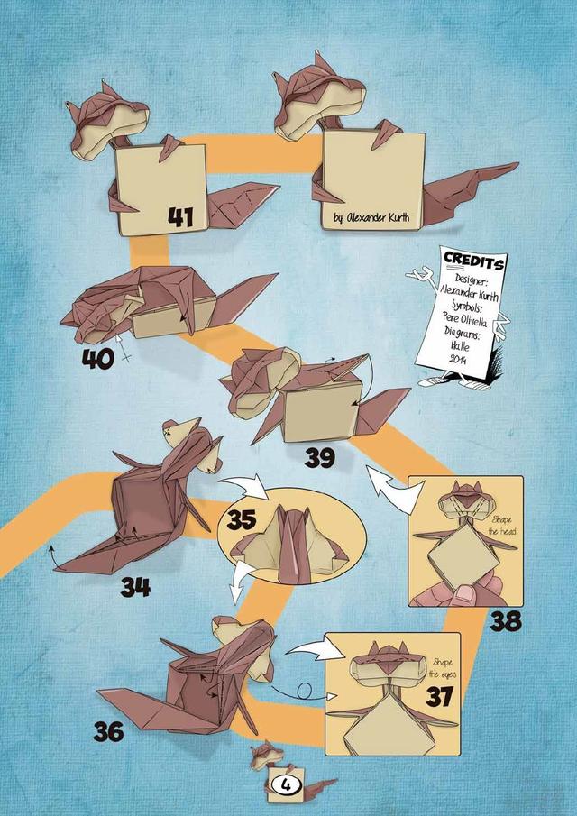 如何做猫咪折纸步骤，如何用纸折猫咪（7.30：折纸的猫）