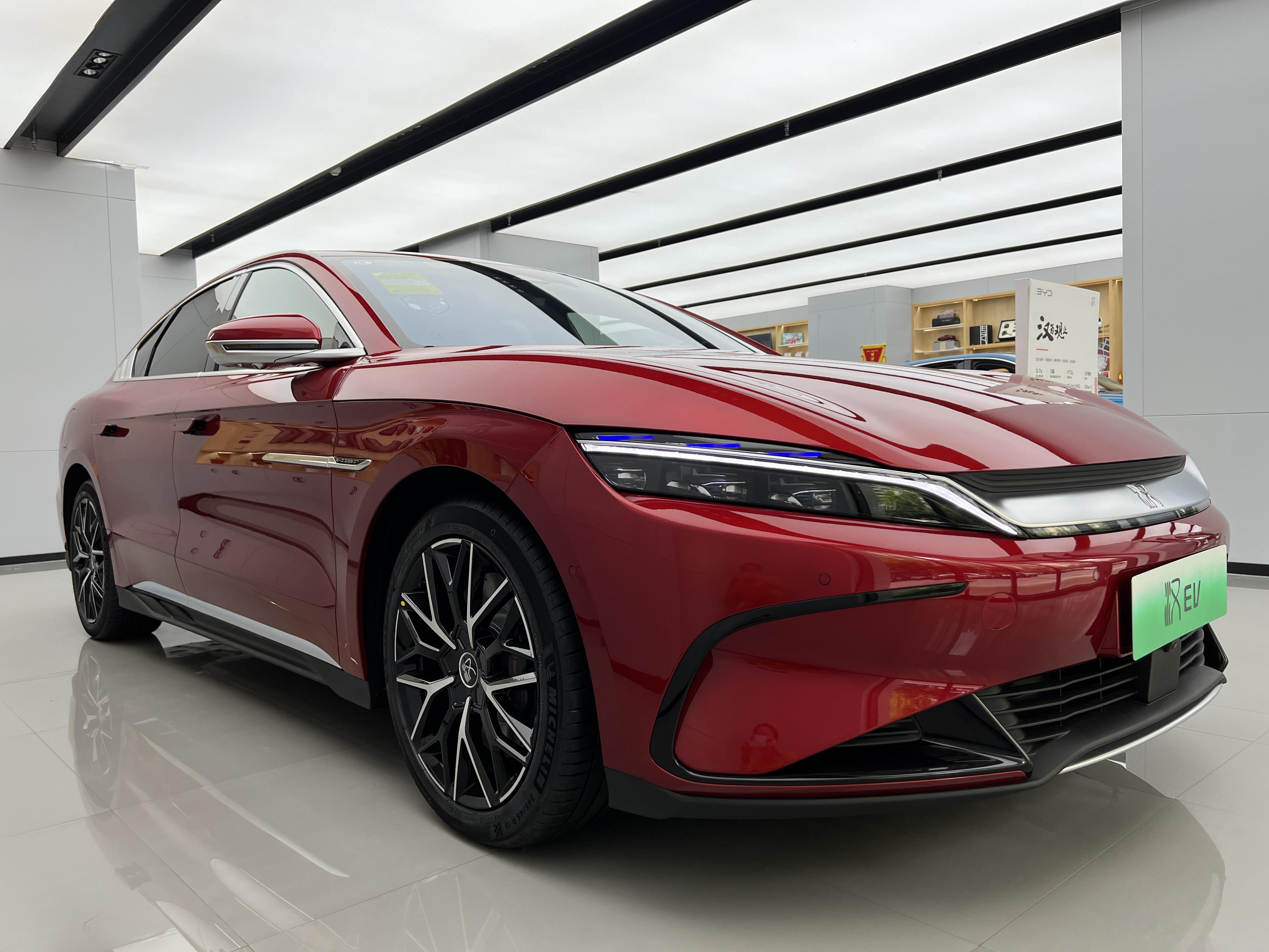 比亚迪汉武大帝纯电动2021款落地价(比亚迪汉ev零百加速3.