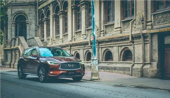 英菲尼迪新款qx50实拍曝光，2022款英菲尼迪QX50携两驱与四驱共8款