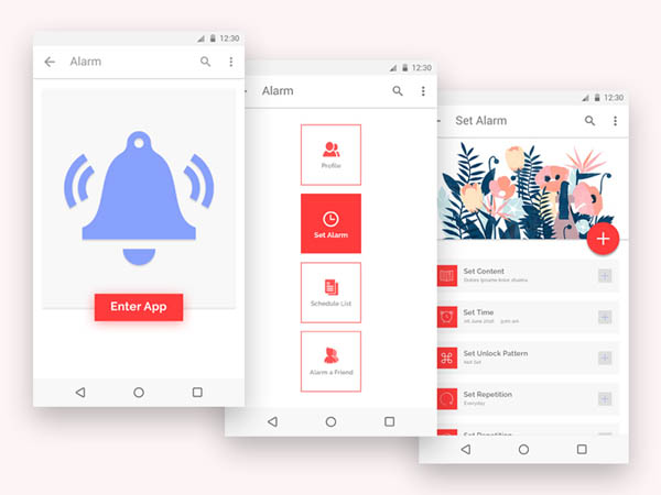 40个闹钟APP设计欣赏