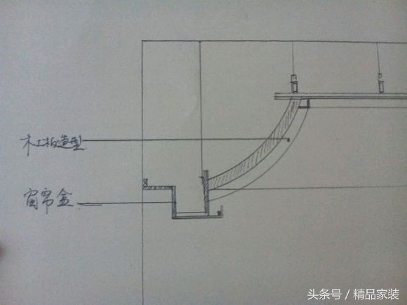 弧形吊顶这样安装50年不开裂，木工师傅的活太好了，赞一个！