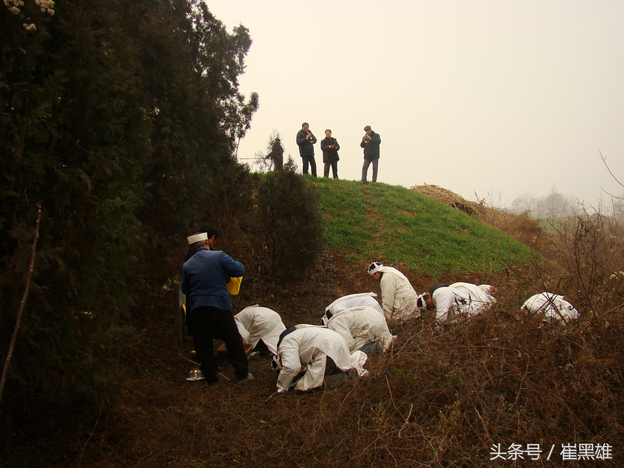 陕西农村传统安葬礼仪，告慰先去者，激励世人好好做人