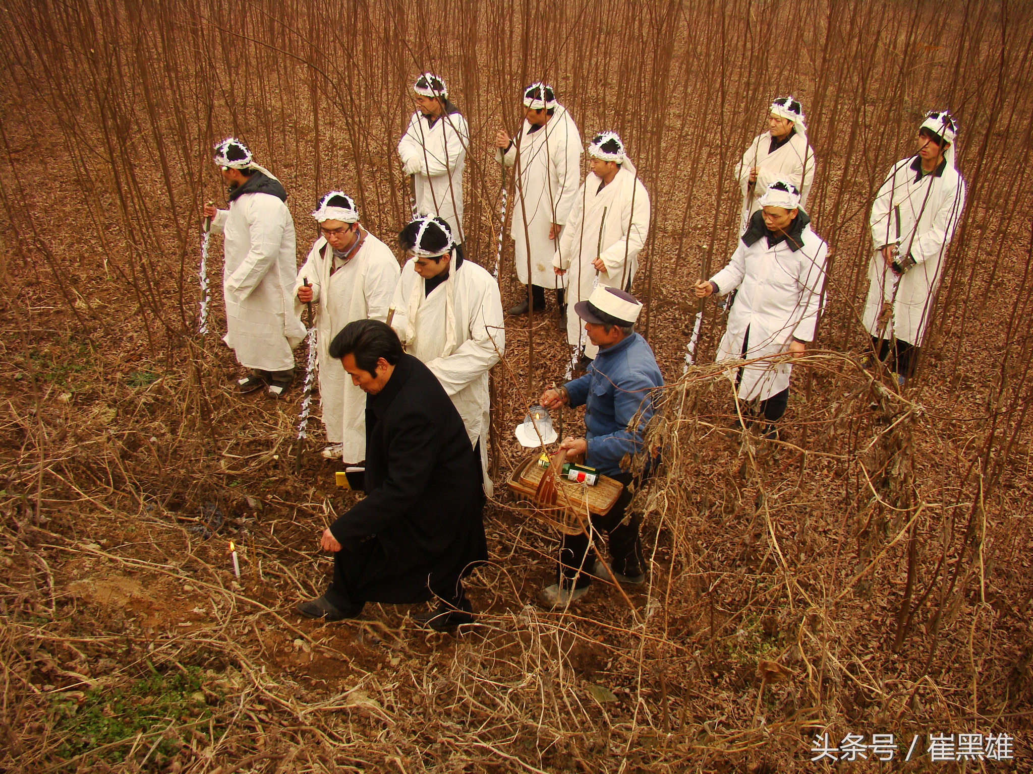 陕西农村传统安葬礼仪，告慰先去者，激励世人好好做人