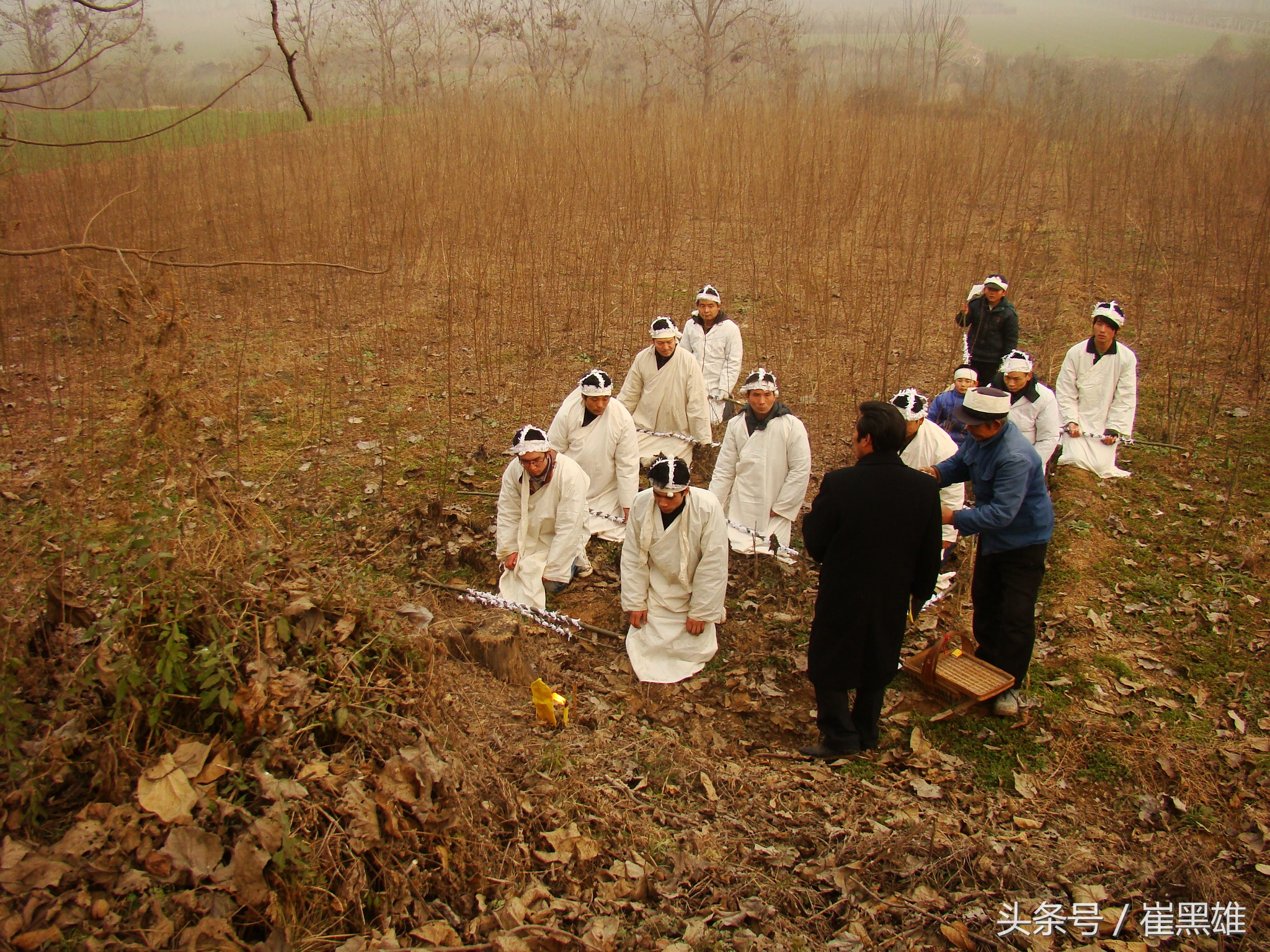 陕西农村传统安葬礼仪，告慰先去者，激励世人好好做人