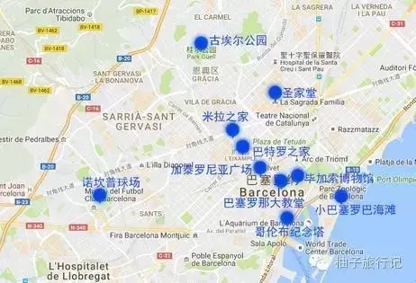 巴塞罗那是哪个时区(西班牙巴塞罗那旅游全攻略，附地图附门票信息)