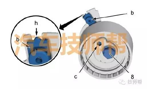 2011-2016年新世嘉直喷型、喷射型发动机正时皮带安装