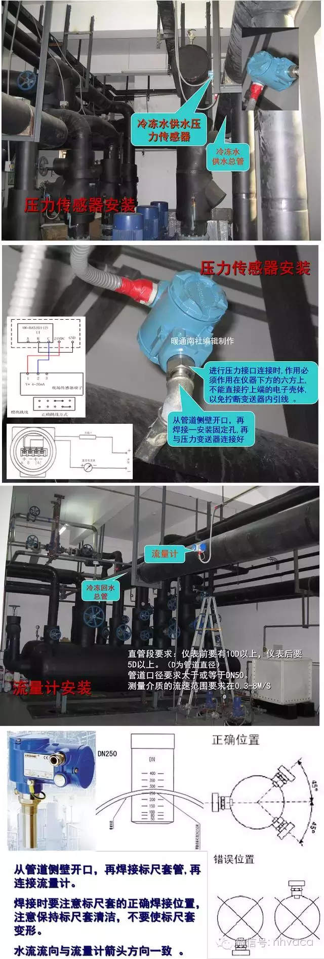 楼宇控制系统安装指导（大量现场图片）