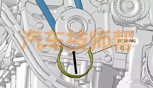 2011-2016年新世嘉直喷型、喷射型发动机正时皮带安装