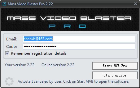 Mass Video Blaster Pro批量上传视频伪创