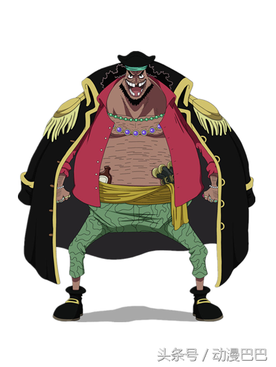 《海贼王》黑胡子为什么能成为四皇？原来每个船员都是大将级别！