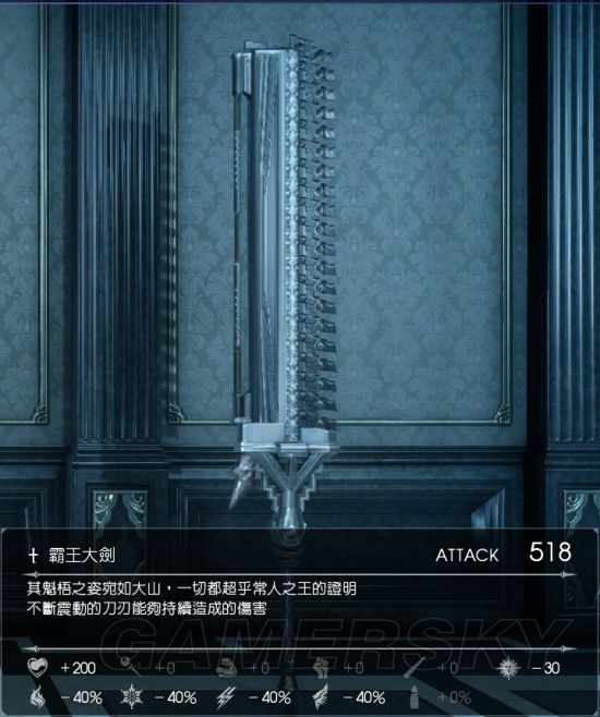 《最终幻想15》全幻影剑属性图鉴及迷宫入口