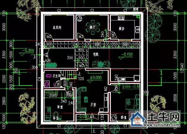 三款最符合风水布局的自建房，选一套回去建房吧