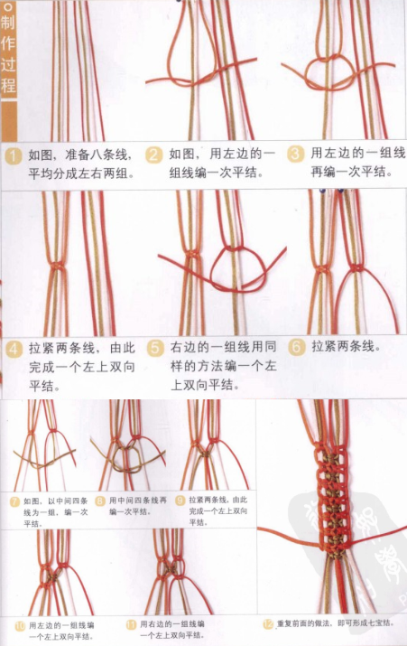 手链绳结打法（手链打结方法收尾）-第28张图片-科灵网